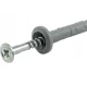 Set 50 Dibluri universale din plastic cu suruburi 6 x 40 mm