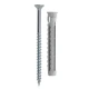 Set 50 Dibluri universale din plastic cu suruburi 8 x 60 mm