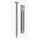Set 50 Dibluri universale din plastic cu suruburi 8 x 60 mm