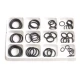 Set 50 piese Oringuri garnituri din cauciuc negre