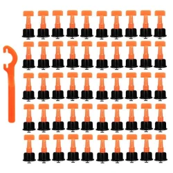 Set 50 tije refolosibile 1.5 mm sistem nivelare gresieifaianta sau placi ceramice