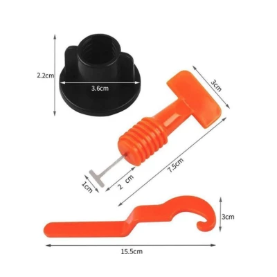 Set 50 tije refolosibile 1.5 mm sistem nivelare gresieifaianta sau placi ceramice