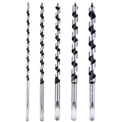 Set 5 burghii lemn hexagonale 10 13 16 19 25 mm