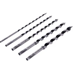 Set 5 burghii lemn hexagonale 10 13 16 19 25 mm