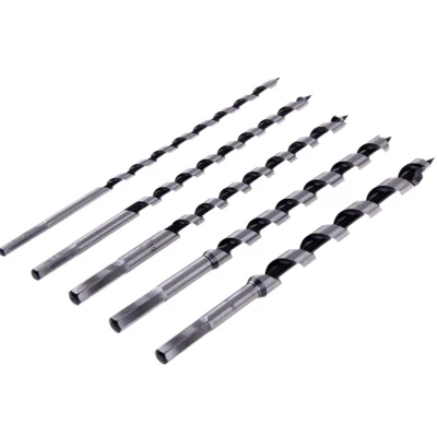 Set 5 burghii lemn hexagonale 10 13 16 19 25 mm
