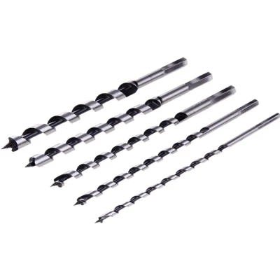 Set 5 burghii lemn hexagonale 10 13 16 19 25 mm