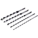 Set 5 burghii lemn hexagonale 10 13 16 19 25 mm