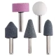 Set 5 freze pentru slefuire profesionale cu piatra tip pila ZP 0004