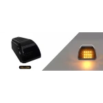 Set 5 Lampi Auto LED pentru plafon auto incarcare SOLARA Culoare Galbena exterior