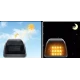 Set 5 Lampi Auto LED pentru plafon auto incarcare SOLARA Culoare Galbena exterior