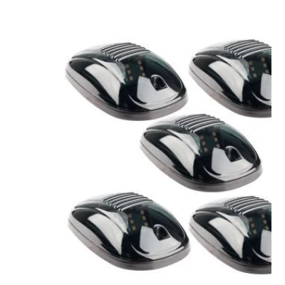 Set 5 Lampi Auto LED pentru Plafon Interior Alimentare 12V Culoare Galben