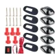 Set 5 Lampi Auto LED pentru Plafon Interior Alimentare 12V Culoare Galben
