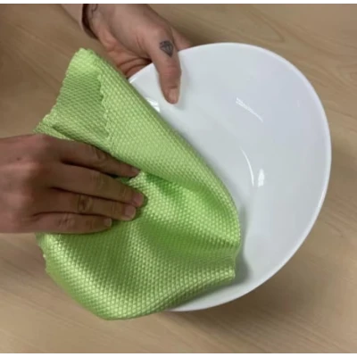 Set 5 Lavete microfibra reutilizabile 40x30 cm super-absorbante