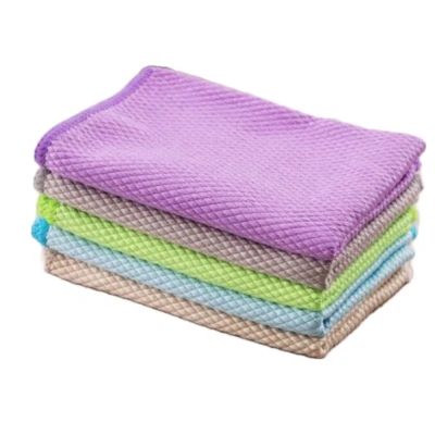Set 5 Lavete microfibra reutilizabile 40x30 cm super absorbante