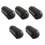 Set 5 lumini solare pentru acoperisul masinii cu inductie de lumina