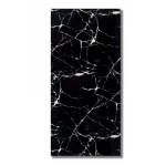 Set 5 Placi autoadeziva CLS-04 pentru perete tip marmura 30 x 60 cm NEGRU