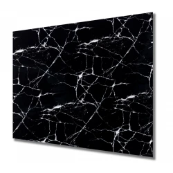 Set 5 Placi autoadeziva CLS-04 pentru perete tip marmura 30 x 60 cm NEGRU