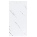 UB Set 5 Placi autoadezive CLS-011 pentru perete tip marmura 30 x 60 cm ALB CU DUNGI