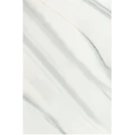 UB Set 5 Placi autoadezive CLS-011 pentru perete tip marmura 60 x 60 cm Alb Cu Dungi