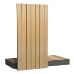 Set 5 placi de tapet autoadeziv imitatie RIFLAJ  30x60 cm lemn natural 