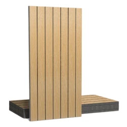 Set 5 placi de tapet autoadeziv imitatie RIFLAJ  30x60 cm lemn natural 