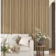 Set 5 placi de tapet autoadeziv imitatie RIFLAJ  30x60 cm lemn natural