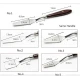 Set 5 Spatule profesionale pentru patiserie