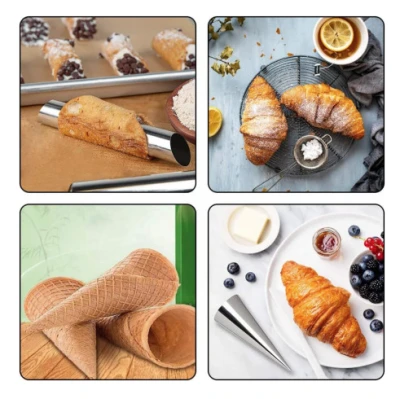 Set 6 Forme Conice Rulouri Patiserie
