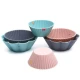 Set 6 forme silicon pentru briose modele diferite