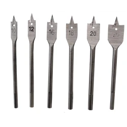 Set 6 freze pentru lemn 10-25 mm