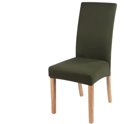 UB Set 6 huse pentru scaun model KHAKI simplu CC-96