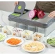 Set 6 in 1 pentru bucatarie Tocator si feliator multifunctional