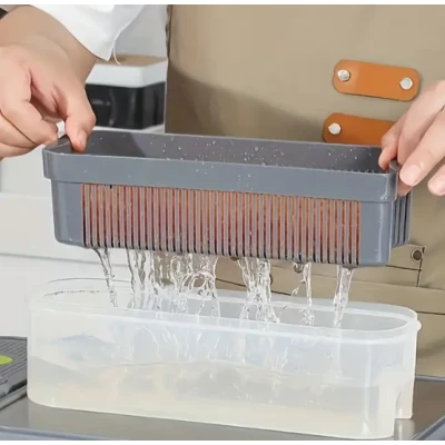 Set 6 in 1 pentru bucatarie Tocator si feliator multifunctional