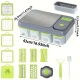 Set 6 in 1 pentru bucatarie Tocator si feliator multifunctional