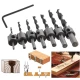 Set 7 Burghie pentru lemn LASERLINE cu Zencuitor/Limitare profunzime