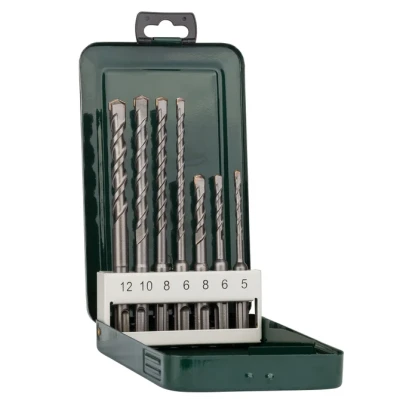 Set 7 Burghii pentru beton dimensiuni de la 5 la 12 mm