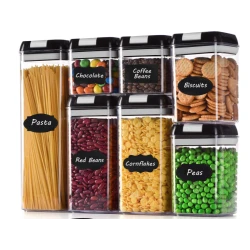 Set 7 recipiente pentru depozitarea alimentelor