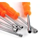 Set 7 surubelnite cu maner plastic si cap tubulara de la 5 la 11 mm