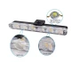 Set 8 lumini stroboscop galbene 6 LED grila telecomanda 12V