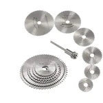 Set 8 PCS cu 6 Disc Freze Debitat Lemn sau Plastic si 2 prinderi BIAX