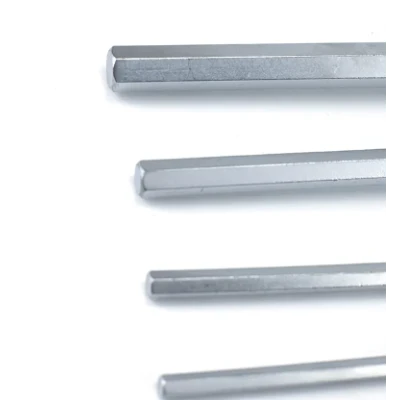 Set 9 chei hexagonale tip imbus cu capat sferic SCURTE 1.5-10mm