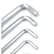 Set 9 chei hexagonale tip imbus cu capat sferic SCURTE 1.5-10mm