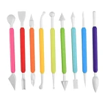 Set 9 ustensile modelatoare pentru fondant