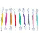 Set 9 ustensile modelatoare pentru fondant A69010