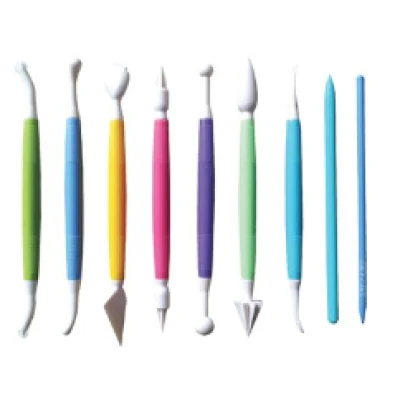 Set 9 ustensile modelatoare pentru fondant