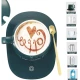 Set cana ceramica baza incalzitor cu inductie incarcare USB suport cu incalzire smart VERDE
