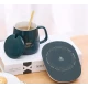 Set cana ceramica baza incalzitor cu inductie incarcare USB suport cu incalzire smart VERDE