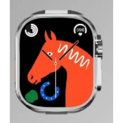 Set cadou ceas Smartwatch 9 in 1 H1000 Ultra 3 cu accesorii casti bratara