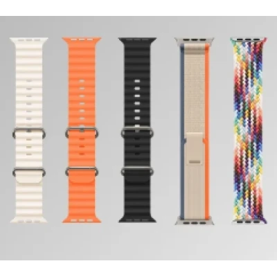Set cadou ceas Smartwatch 9 in 1 H1000 Ultra 3 cu accesorii casti bratara