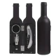 Set cadou in forma de STICLA cu  5 accesorii pentru vin cu 6 piese 32 cm HS